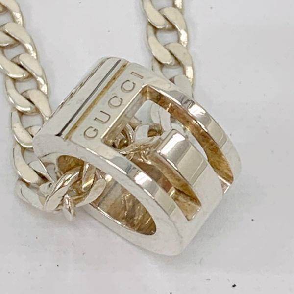 【超美品】GUCCI カットアウトG 喜平チェーン ネックレス SV925 GUCCI（グッチ） カットアウトG ネックレス ペンダント アクセサリー