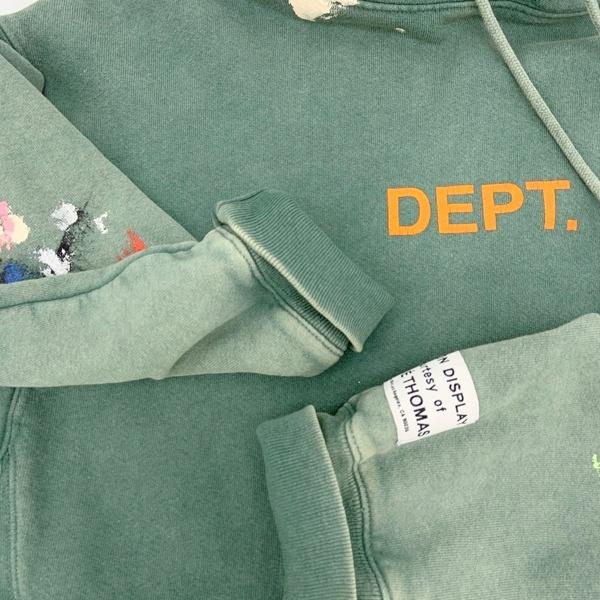 ギャラリーデプト スウェット パーカー トレーナー フーディー ユーズド加工 gallery GALLERY DEPT ギャラリーデプト スウェット パーカー