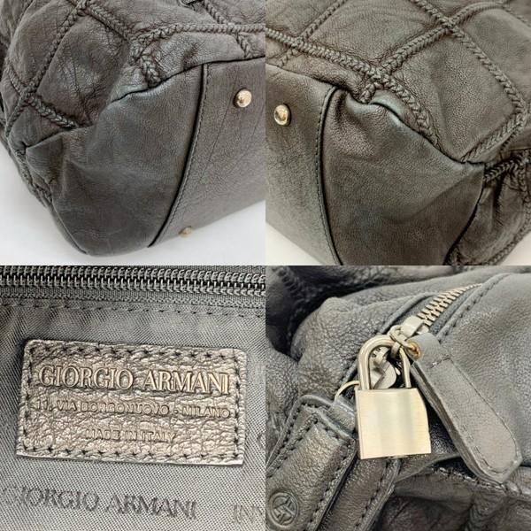 GIORGIO ARMANI ジョルジオアルマーニ ボストンバッグ 鞄 カバン