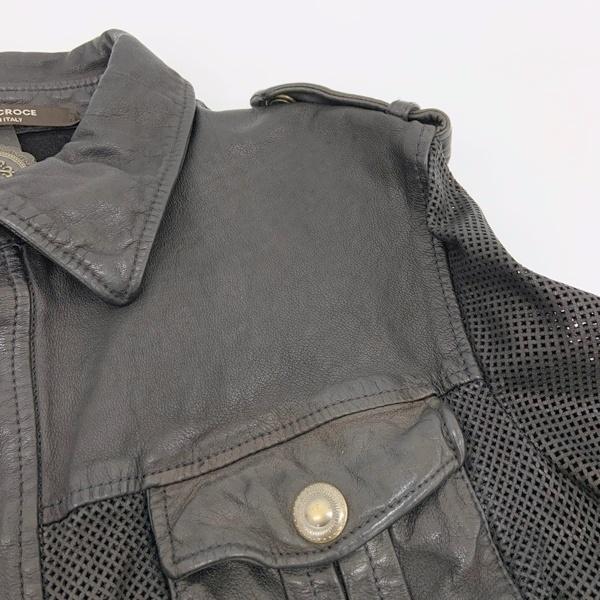 【専用】サンタクローチェ　バッファローレザー　ジャケット SANTACROCE サンタクローチェ バッファローレザー シャツ ジャケット