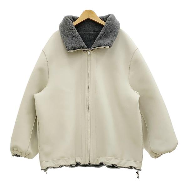 ELENDEEK（エレンディーク） 2WAY リバーシブル ボア フェイクレザー  