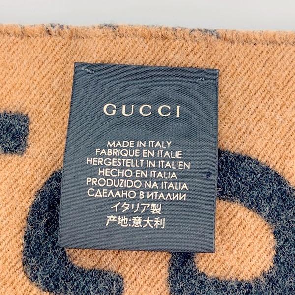 GUCCI（グッチ） GGジャガード マフラー ストール ショール ウール