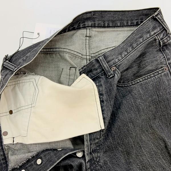 A.PRESSE（アプレッセ） デニムパンツ ジーンズ Gパン ボトムス Black