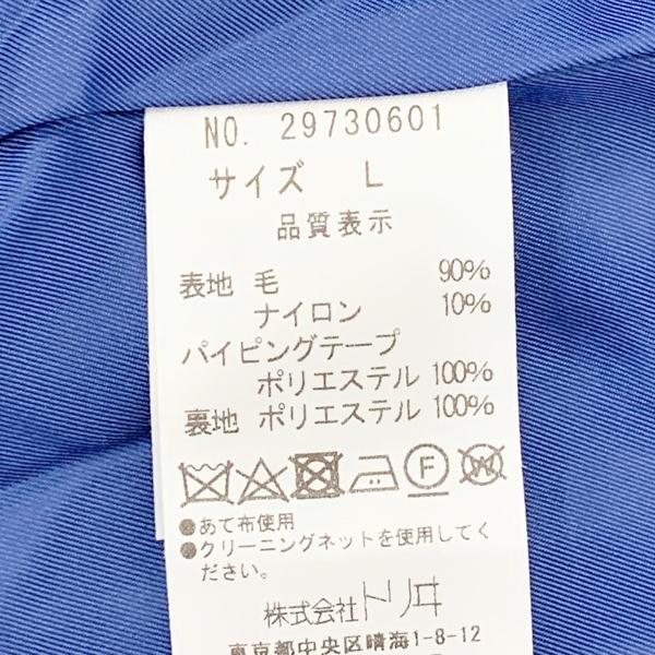 YUKI TORII ユキトリイ チェスターコート ピーコート ジャケット 29730601 レディース Lサイズ ブルー アウター IL17641■_3