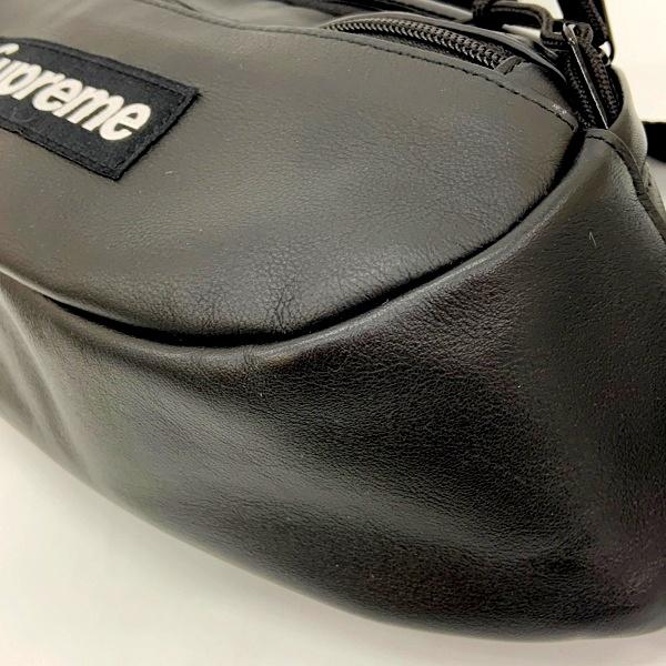 Supreme（シュプリーム） レザーウエストバッグ Leather Waist Bag 
