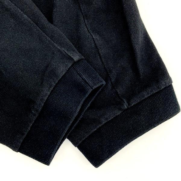 ANCELLM（アンセルム） ハーフジップ ポロシャツ HALF ZIP POLO LS 