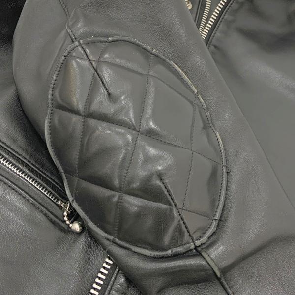 666 トリプルシックス ダブルライダースジャケット レザー ブルゾン 革