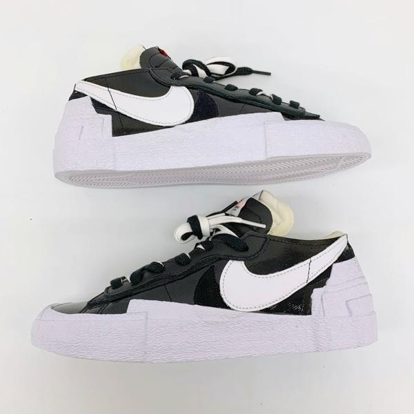 NIKE（ナイキ） NIKE sacai サカイ Blazer Low Black Patent Leather 