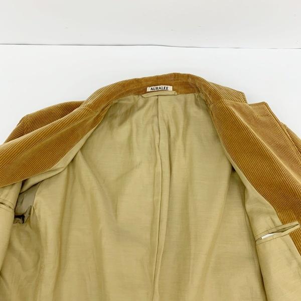 AURALEE（オーラリー） コーデュロイ テーラード ジャケット A7AJ01FN