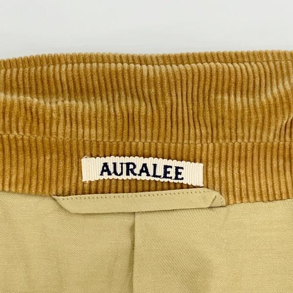 AURALEE（オーラリー） コーデュロイ テーラード ジャケット A7AJ01FN 