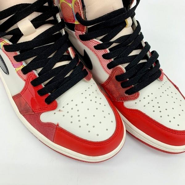 186000 新品未使用 NIKE ナイキ スニーカー エアジョーダン1 レトロ HIGH OG SP DV1748-601  26.5 レッド/ブラック メンズ [250325HM080166] NIKE（ナイキ） SPIDER-MAN スパイダーマン AIR JORDAN 1 RETRO HIGH