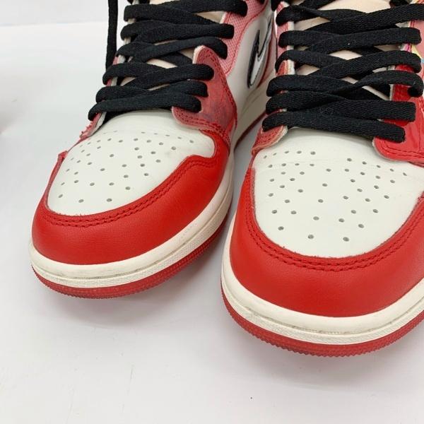 186000 新品未使用 NIKE ナイキ スニーカー エアジョーダン1 レトロ HIGH OG SP DV1748-601  26.5 レッド/ブラック メンズ [250325HM080166] Spider-Man × NIKE AIR JORDAN 1 RETRO HIGH OG SP ナイキ エア