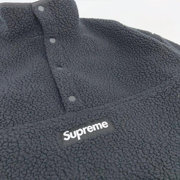 Supreme（シュプリーム） リバーシブル フリース プルオーバー