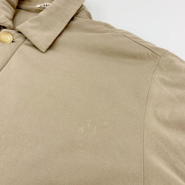 AURALEE（オーラリー） ジャケット ブルゾン 中綿 DOUBLE CLOTH PUFFER