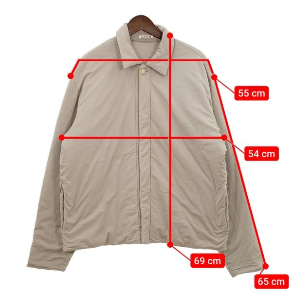 AURALEE（オーラリー） ジャケット ブルゾン 中綿 DOUBLE CLOTH PUFFER