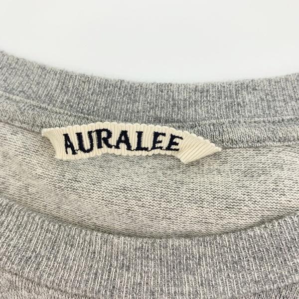 AURALEE（オーラリー） カットソー ロンT 長袖 Tシャツ LUSTER