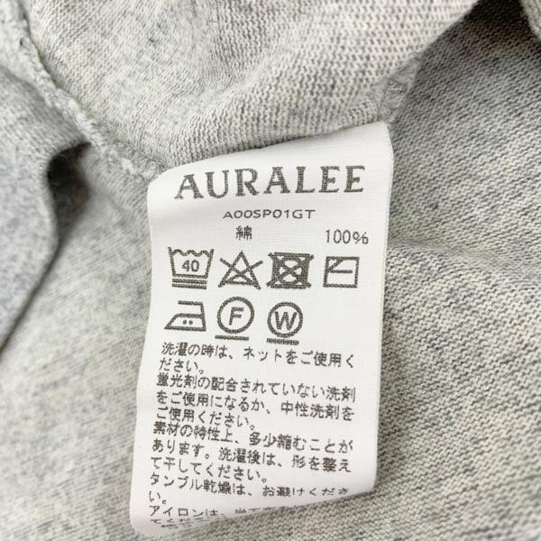 AURALEE（オーラリー） カットソー ロンT 長袖 Tシャツ LUSTER