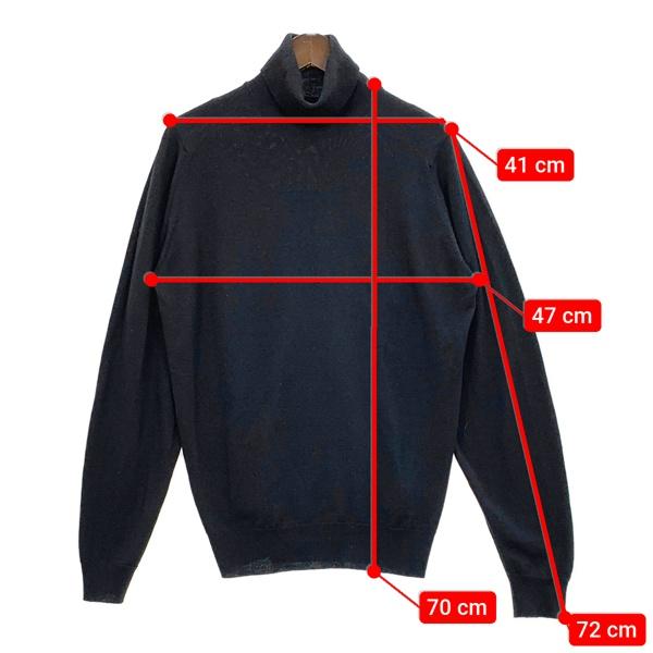 JOHN SMEDLEY（ジョンスメドレー） ウール タートルニット セーター 