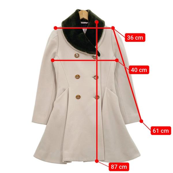 17142✨ヴィヴィアンウエストウッドレッドレーベル ダブルフレアコート L 中古・古着通販】Vivienne Westwood RED LABEL (ヴィヴィアンウエスト