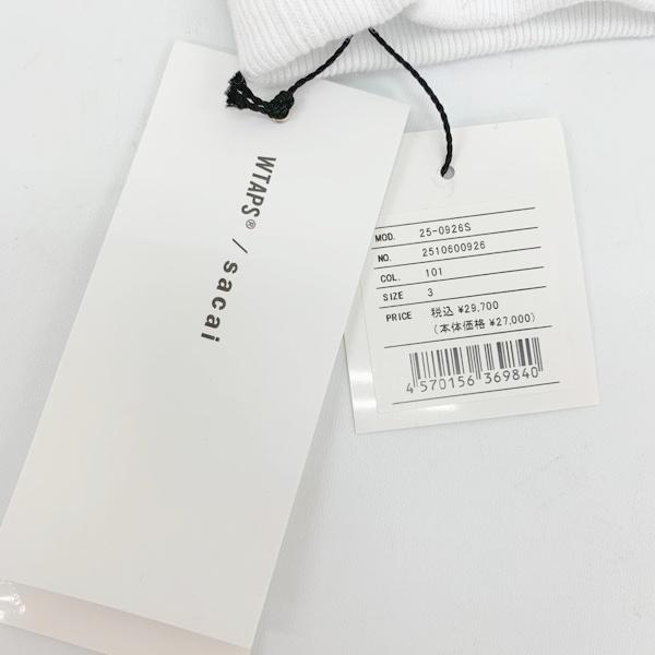 sacai（サカイ） sacai WTAPS ダブルタップス スウェット トレーナー
