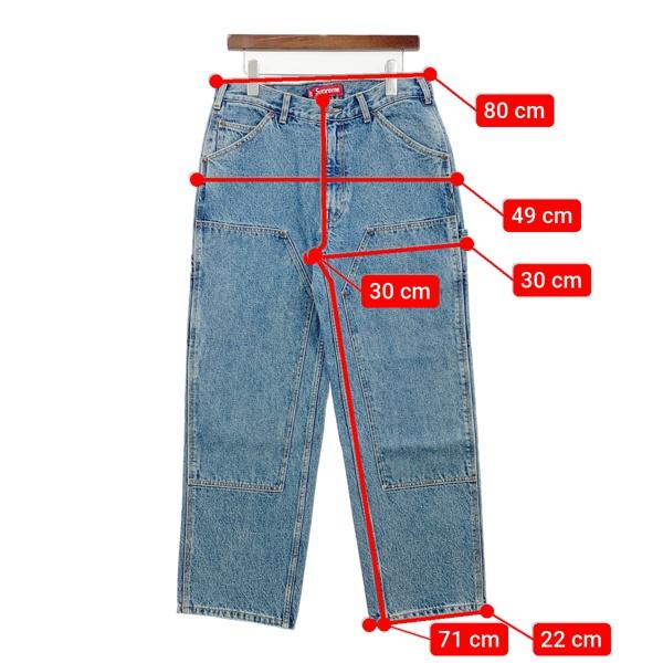 Supreme（シュプリーム） ダブルニー ペインターパンツ ジーンズ