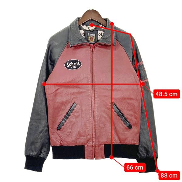 SCHOTT（ショット） レザージャケット ブルゾン 革ジャン ライダース