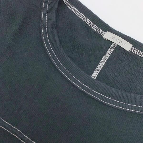 COMOLI（コモリ） フットボールTシャツ カットソー ロンT V01-05005