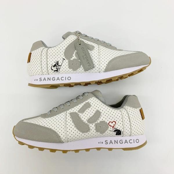 Sangacio サンガッチョ にゅ〜ず MOM バンクシー スニーカー