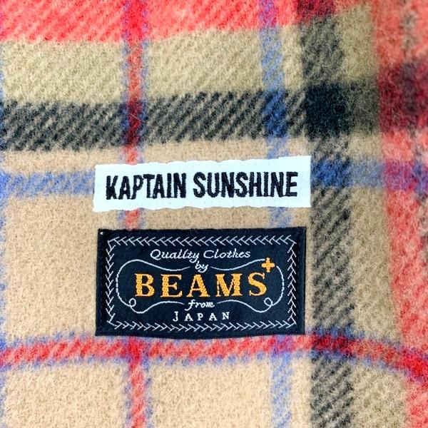 キャプテンサンシャイン×ビームス　チェック柄 ジッパー付きブルゾン Kaptain Sunshine（キャプテン サンシャイン）の「＜KAPTAIN SUNSHINE