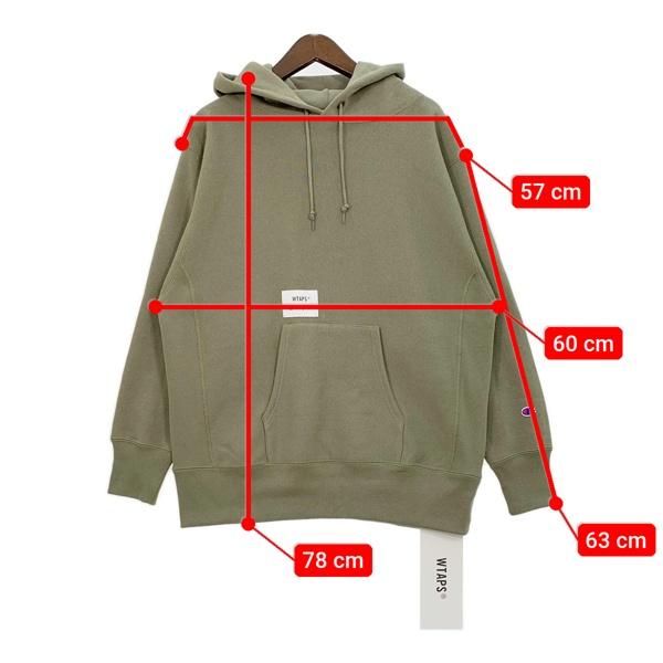 Wtaps パーカー Flat Hooded カーキ XL 3304125N0123_m1_a006.jpg