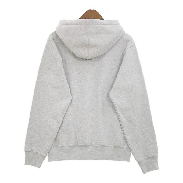 Supreme グレー フード付きパーカー Small Supreme】 Small Box Zip Up Hoodie Heather Grey - 25SS (Supreme