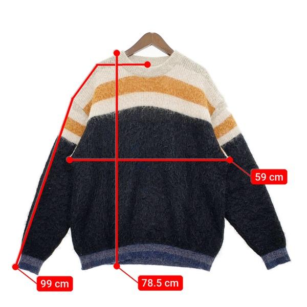 YOKE ヨーク ボーダー ニット セーター STILL BORDER CREWNECK 