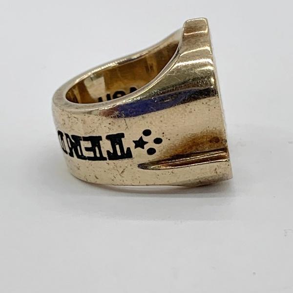 TENDERLOIN ホースシューリング　8K ダイヤ　10号 TENDERLOIN（テンダーロイン） 8K ホースシュー ダイヤ リング チック