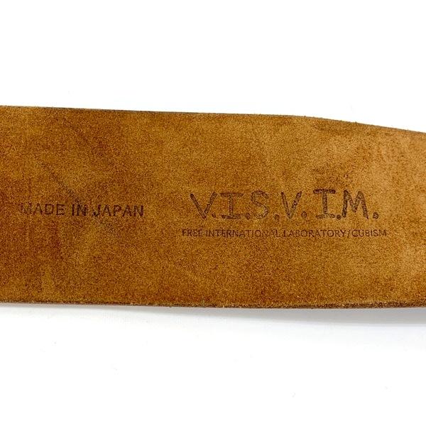 visvim（ヴィズヴィム） ビズビム レザー 日本製 牛革 メンズ ブラウン