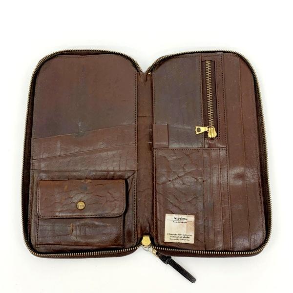 visvim（ヴィズヴィム） VEGGIE TRAVEL CASE トラベルケース 長財布