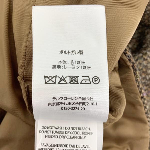 POLO RALPH LAUREN（ポロ・ラルフローレン） 新品同様 ウール ツイード