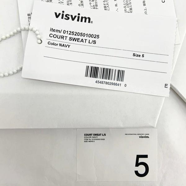 visvim（ヴィズヴィム） ビズビム スウェット COURT SWEAT トレーナー