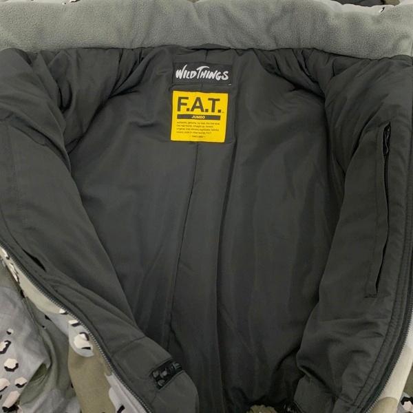 FAT WILD THINGS ベスト グレー F.A.T.×WILDTHINGS | ZIPベスト - BUNTEN