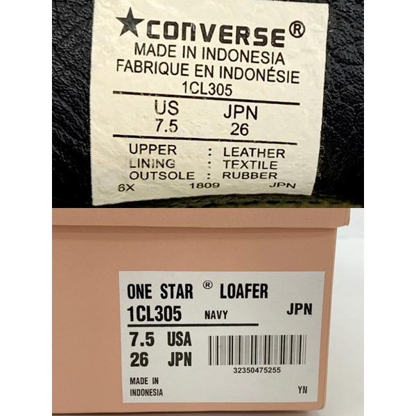 CONVERSE Addict ADDICT コンバースアディクト ONE STAR LOAFER ワン