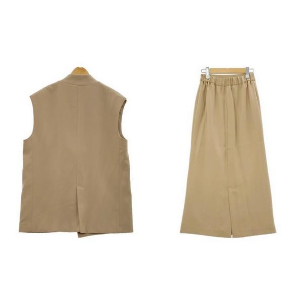 Ameri（アメリ） ヴィンテージ OTONA WRAP VEST SET UP DRESS
