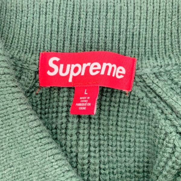 Supreme（シュプリーム） ポロニット セーター Small Box Polo Sweater