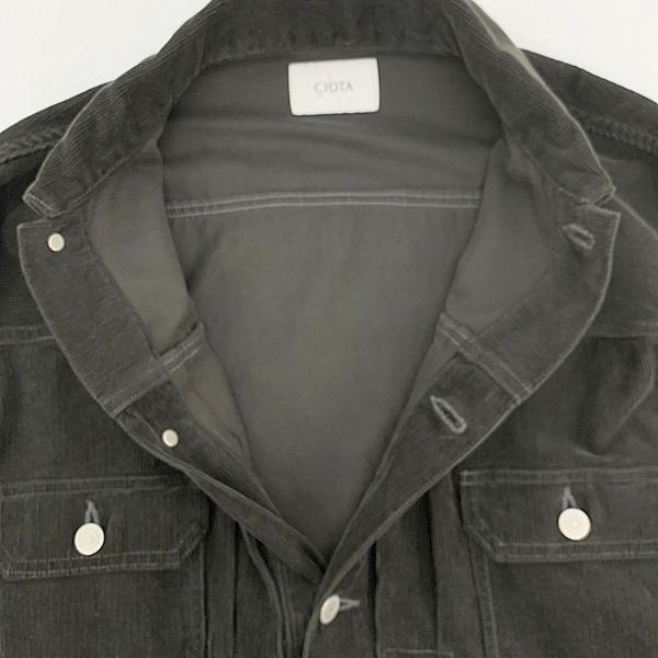 CIOTA（シオタ） コーデュロイ ジャケット ブルゾン Double Pocket