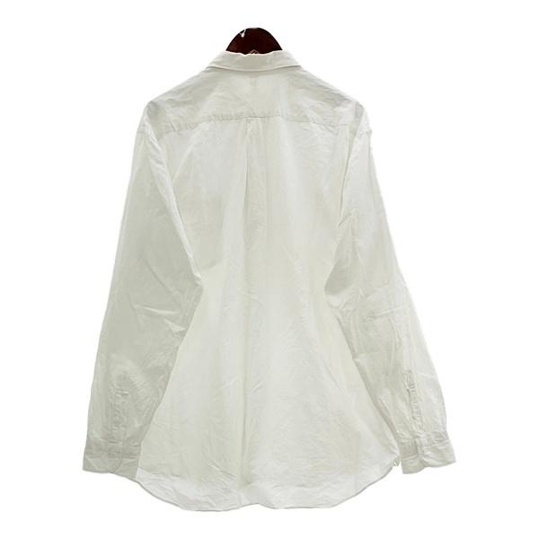 COMOLI ホワイト 長袖シャツ　サイズ3 COMOLI（コモリ） 長袖 シャツ 20AW コットン S03-02001 メンズ サイズ