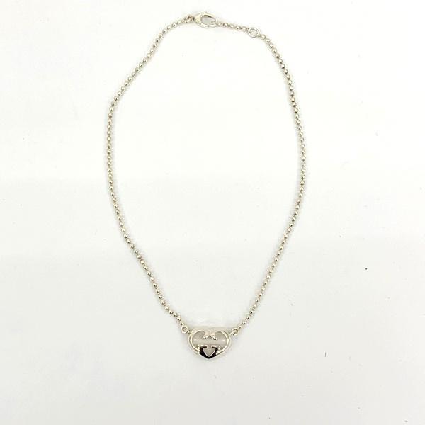 GUCCI（グッチ） ハートネックレス SV925 インターロッキングG