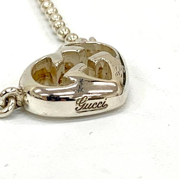 GUCCI（グッチ） ハートネックレス SV925 インターロッキングG