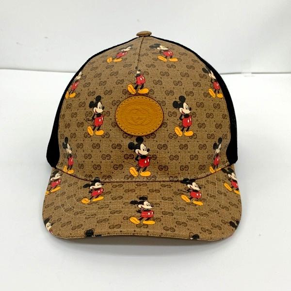Disney（ディズニー） GUCCI Disney グッチ キャップ ミニGGスプリーム
