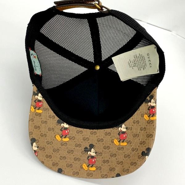 Disney（ディズニー） GUCCI Disney グッチ キャップ ミニGGスプリーム