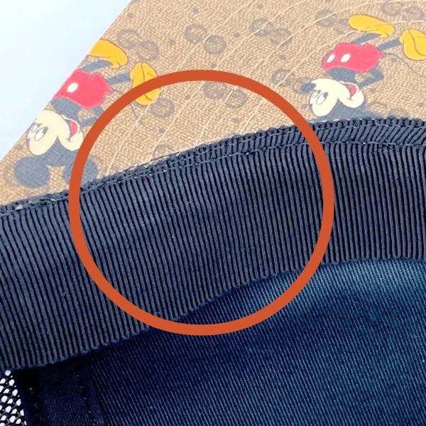 Disney（ディズニー） GUCCI Disney グッチ キャップ ミニGGスプリーム