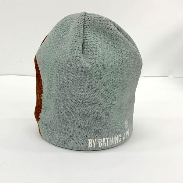 A BATHING APE（アベイシングエイプ） ニット帽 APE HEAD KNIT CAP