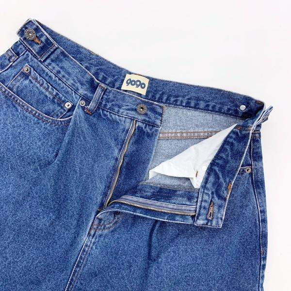 9090 ナインティナインティ デニムパンツ ジーンズ Gパン King Logo